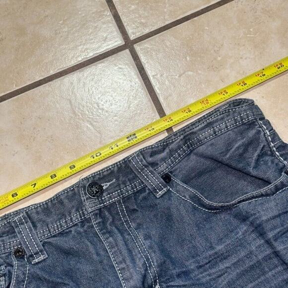 Y2K Xtreme Couture Jeans Men’s 36x32 Straight Leg Blue Dark Wash Pants - Picture 6 of 11